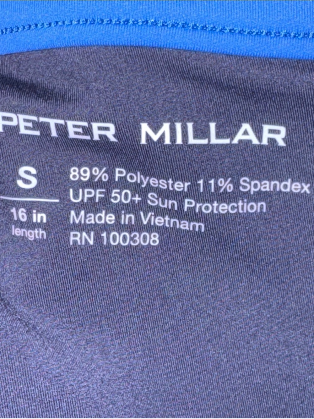 Peter Millar Skort Blue S Alice Golf Tennis Activewear Pull On Stretch 16" - Picture 6 of 6